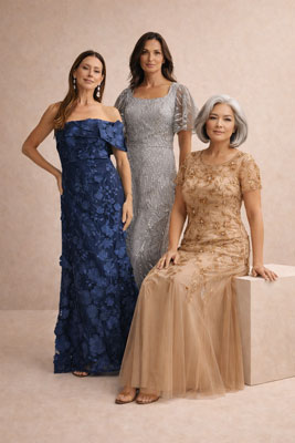 Full Length Mother of the Bride Dresses